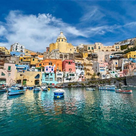 De Lamartine A Marina Di Corricella Procida Exteriör bild
