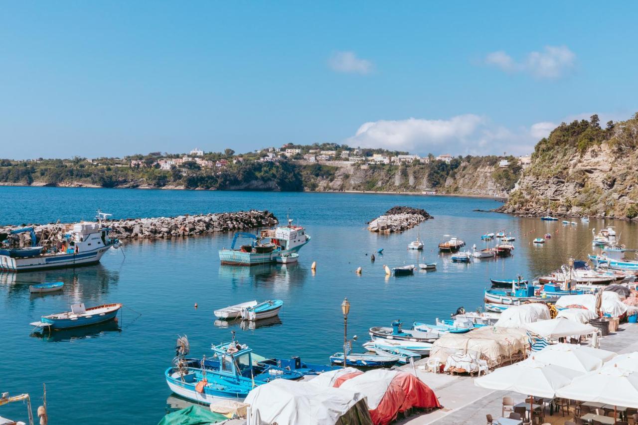 De Lamartine A Marina Di Corricella Procida Exteriör bild